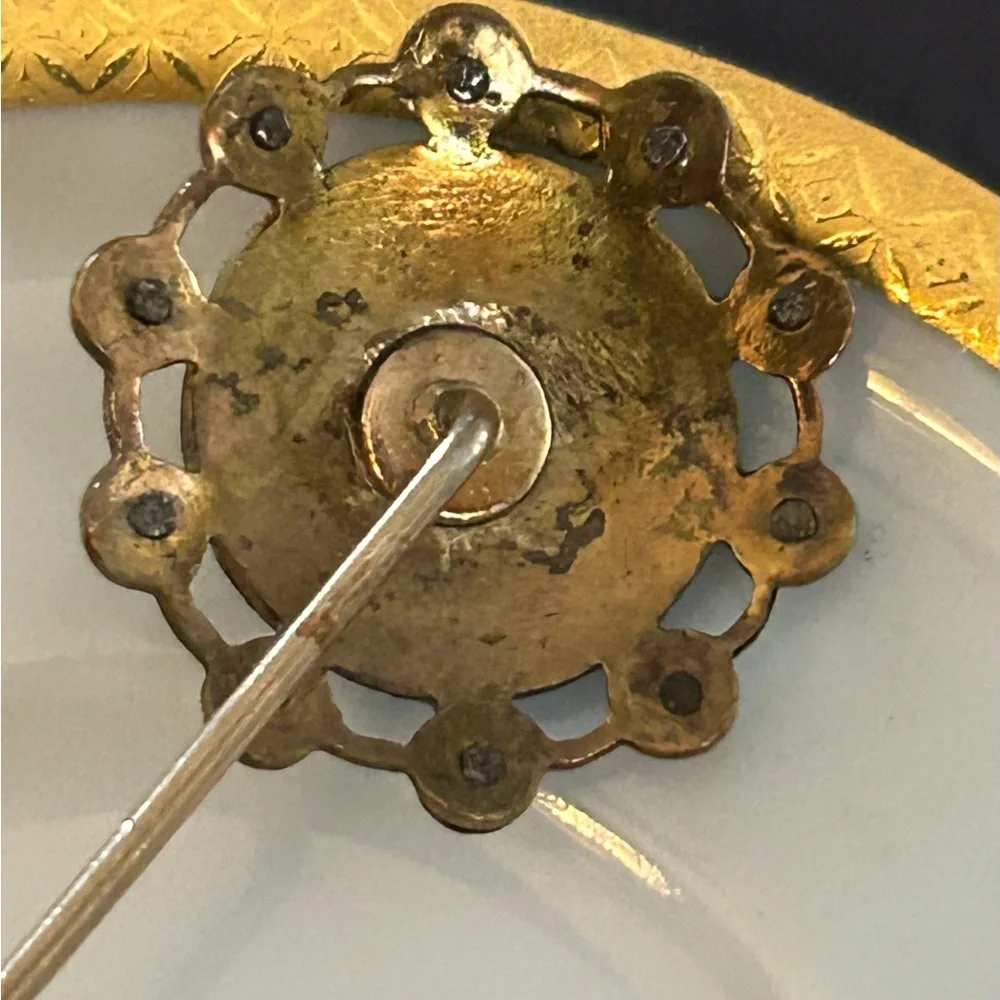 Vintage victorian enamel
